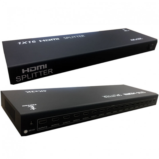 Splitter Distribuidor HDMI 4K de 1 entrada X 16 saídas