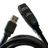 Kit 10 Cabos Extensores USB 3.0 Amplificado 5Gbps de 5 Metros