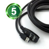 Kit 5 Unidades Extensão USB 3.0 Amplificado 5Gb de 15 Metros
