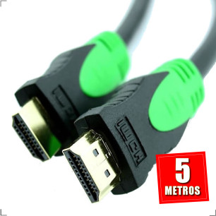 Cabo HDMI 2.0 4K UHD 60Hz ARC 3D de 5 Metros