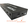 Matrix HDMI 2X4 Splitter E Switcher Ultra HD 3D