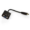 Cabo conversor HDMI M x VGA F C/ cabo de Audio P2 Estereo